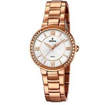 Festina Elegante Damenquarzzeitmesser F20222/1 mit Edelstahlarmband