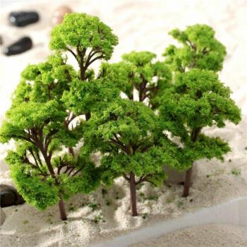 Forêt Forestière 9 cm HO/OO – 10 Arbres pour Diorama