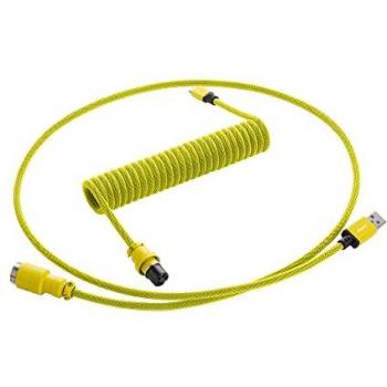 Cavo Coiled CableMod CM-PKCA-CYAY-KY150KY-R USB 1,5 m USB A USB C Giallo