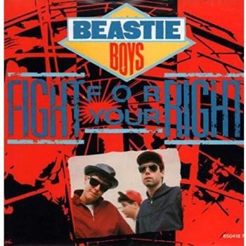 BEASTIE BOYS Fight For Your Right To Party 1987 UK 7 NM vinyl 45 Def Jam A1/B2
