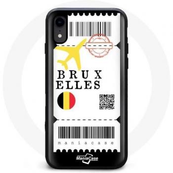 Carcasa iPhone X “Billete Bruselas”