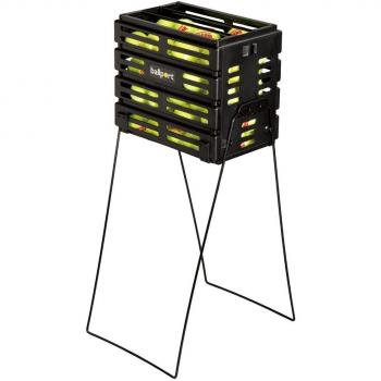 Tourna Ballport 80 Balls Ball Hopper - Black