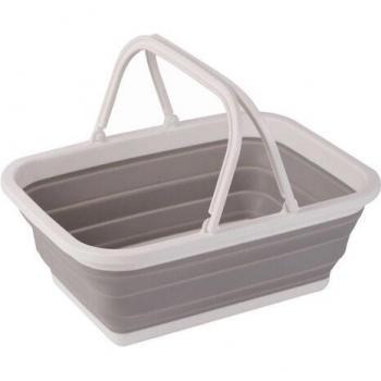 Folding Plastic Square Laundry Basket