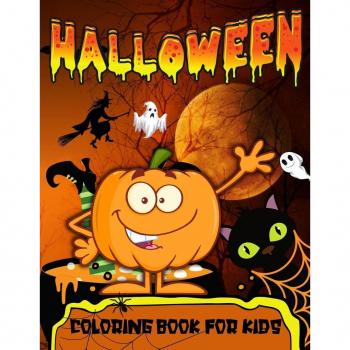Halloween Coloring Book For Toddlers
