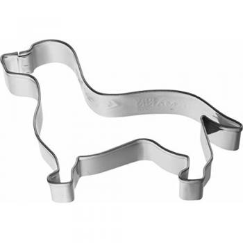 Edelstahl Ausstechform Dackel 7 cm
