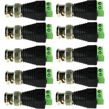 5PCS BNC CCTV Connectors for AHD Camera CVI Camera TVI Camera