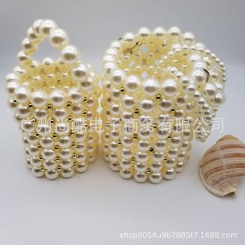 Bolso de Cuentas Hecho a Mano Mujer