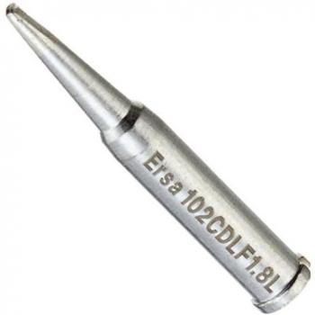 0102CDLF18L Punta di saldatura Forma a scalpello, dritta Dimensione punta 1.80 mm Contenuto 1 pz. - Ersa
