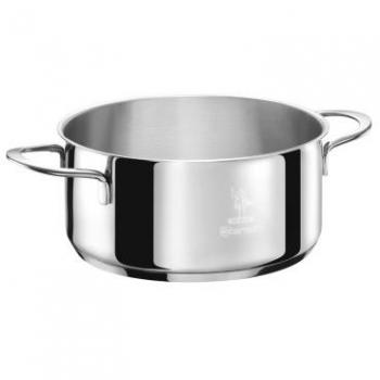 Casseruola in Acciaio Inossidabile con Due Manici 'Divina Re' Ø 22 cm