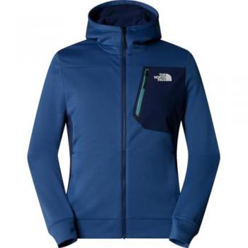 Forro polar con capucha The North Face Mountain Athletics Full Zip Azul Oscuro - L