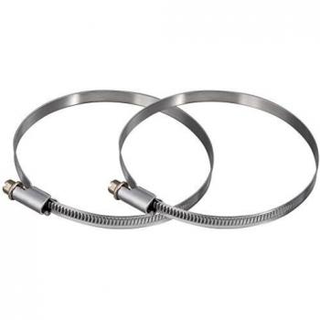 Xavax 2‑Stück-Schlauchschelle 110–130 mm, inkl. Waschen & Trocknen Zubehör