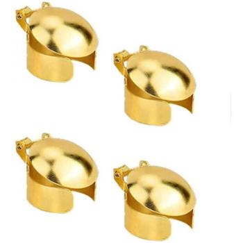 4 pièces étouffoir de bougie automatique Or