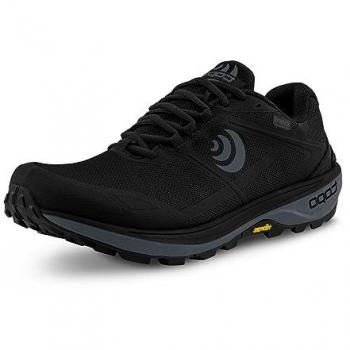 Terraventure 4 WP Zapatilla Trail Topo Athletic Hombres Negro Gris