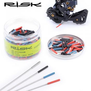 RISK 20pcs Ultralight Bicycle Cable Tips