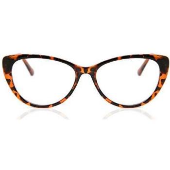 Óculos Cat Eye Feminino Tortoiseshell com Luz Anti Azul - SmartBuy Collection