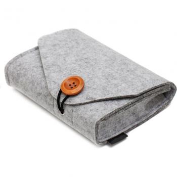 Organizador de fieltro para cables y auriculares