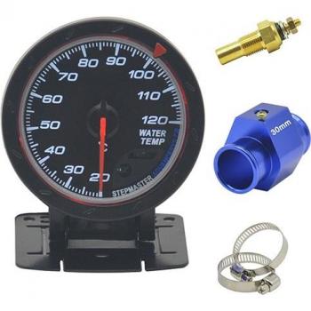 Dragon 60mm Black Pointer Auto Motorcycle Car Temperature Meter