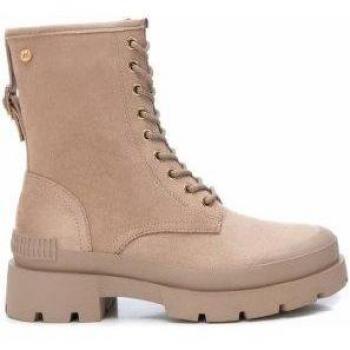 XTI Women's Lace-Up Suede Booties