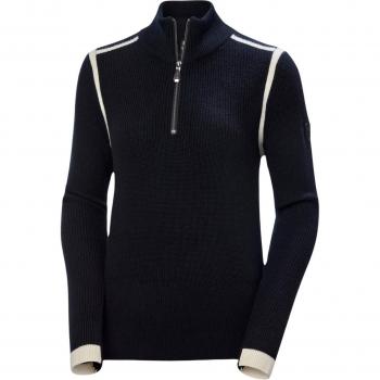Camiseta Helly Hansen Edge Knitted manga larga negro blanco mujer - M