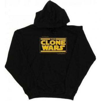 Sudadera con Capucha de Mujer Star Wars - Clone Wars - Estilo Logo