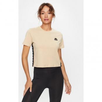 Kappa Damen T-Shirt 313021 Beige Regular Fit