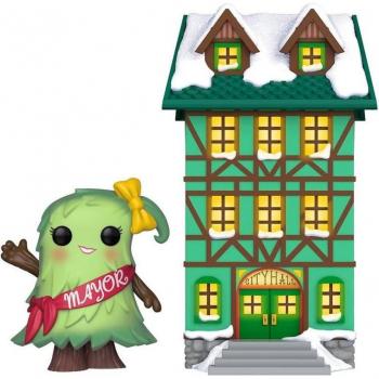 Figura Funko Pop! Town Navidad Patty Noble - Ayuntamiento con Luz