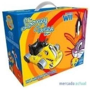 Wii Coche Inflable Kart Looney Tunes Show