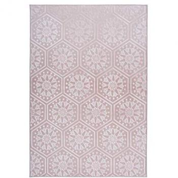 360Living Hochflorteppich Rosa 120x170 cm