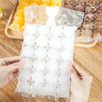 IcePack 100‑Piece Self‑Sealing Edible Ice Mold Bag