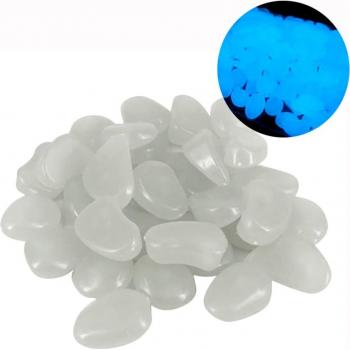 100 Pcs Luminous Garden Stones