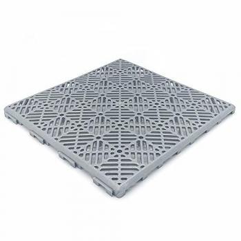 Pack ahorro 200 losetas autoventiladas gris aluminio 30x30x1,5cm