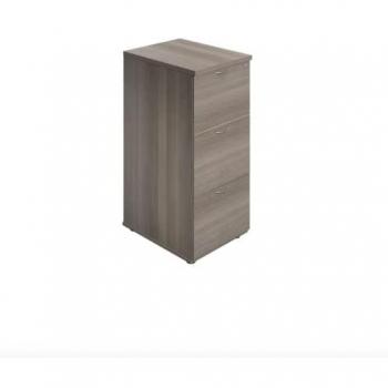 Jemini 3 Drawer Filing Cabinet Grey Oak - KF90465