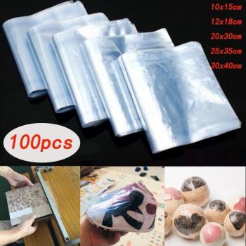 100pcs PVC Heat Shrink Wrap Bags