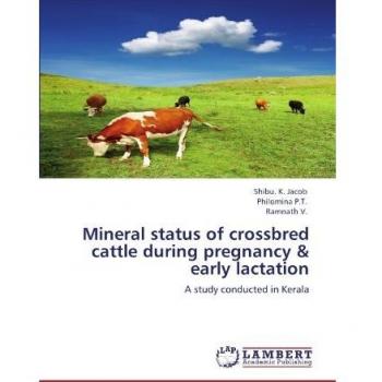 Mineral status of crossbred cattle during pregnancy & early lactation