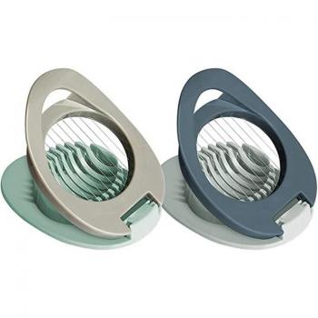 2-Pack Stainless Steel Egg Slicer