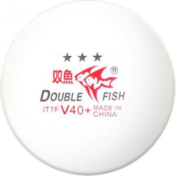 DOUBLE FISH Volant V40+ ITTF Approved Ping Pong Balls