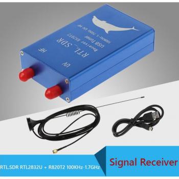 100KHz-1.7GHz RTL SDR Radio Receiver