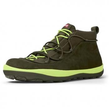 Botas Camper Peu Pista K300537 en verde oscuro