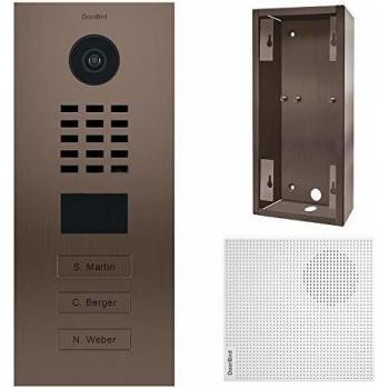 Videocitofono Doorbird D2103bv con 3 campanelli iperbolici
