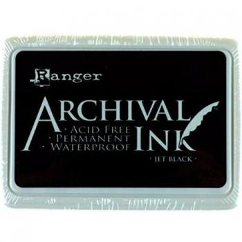 Ranger Small Archival Ink Pad - Jet Black