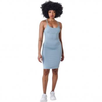Robe en lycra Project X Paris - Bleu vert, Taille M