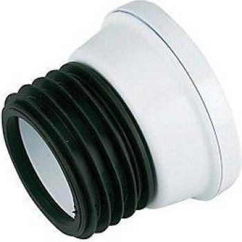 FloPlast Adjustable Tee Pan Connector - White