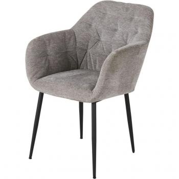 Seul-Table Velours Gris