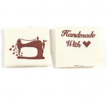 Cotton Cartoon Sewing Labels - 100 Pack