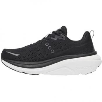Zapatillas Saucony Hurricane 25 Hombre Running Negro Blanco Ancho Grande