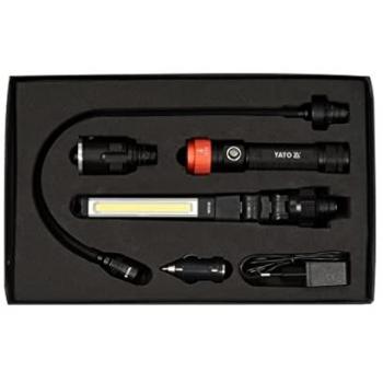 Yato, Illuminazione officina, Lampada da officina 3 in 1 da 380 lumen (380 lm)