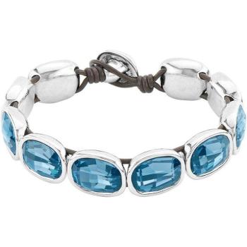 Double‑Banded Sapphire Glow Wristpiece
