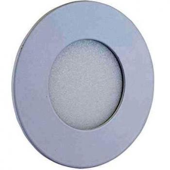 LED PLAFOND DIAM 85 3 W 4000K ALU BLANC