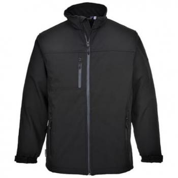 Sekureco - Chaqueta Softshell 3 Capas Negra