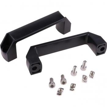 2pcs Black Nylon T-Slot Door Handle for Aluminum Extrusion Profile